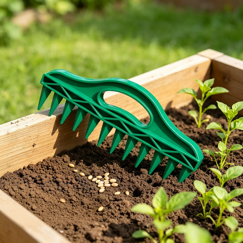 Gardening Tools Vegetables - 플라스틱 수동 디블러 정원 파종기 도구,