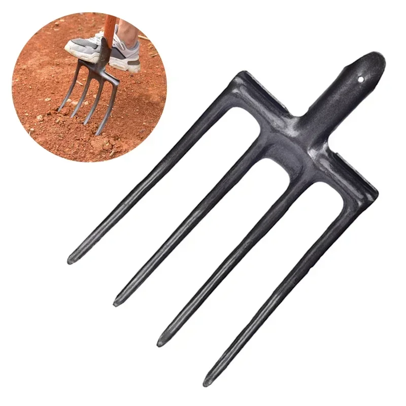 Spade Digging Fork - 농업용 파기 포크, 4-tine 탄소강 정원