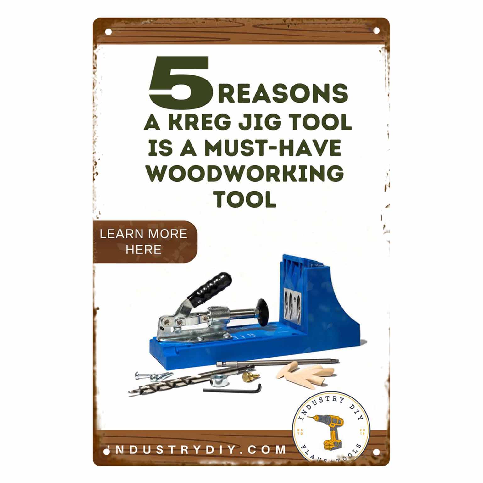 Gardening Tools Must Haves - 2D 플랫 1개입 5가지 이유로 Kreg