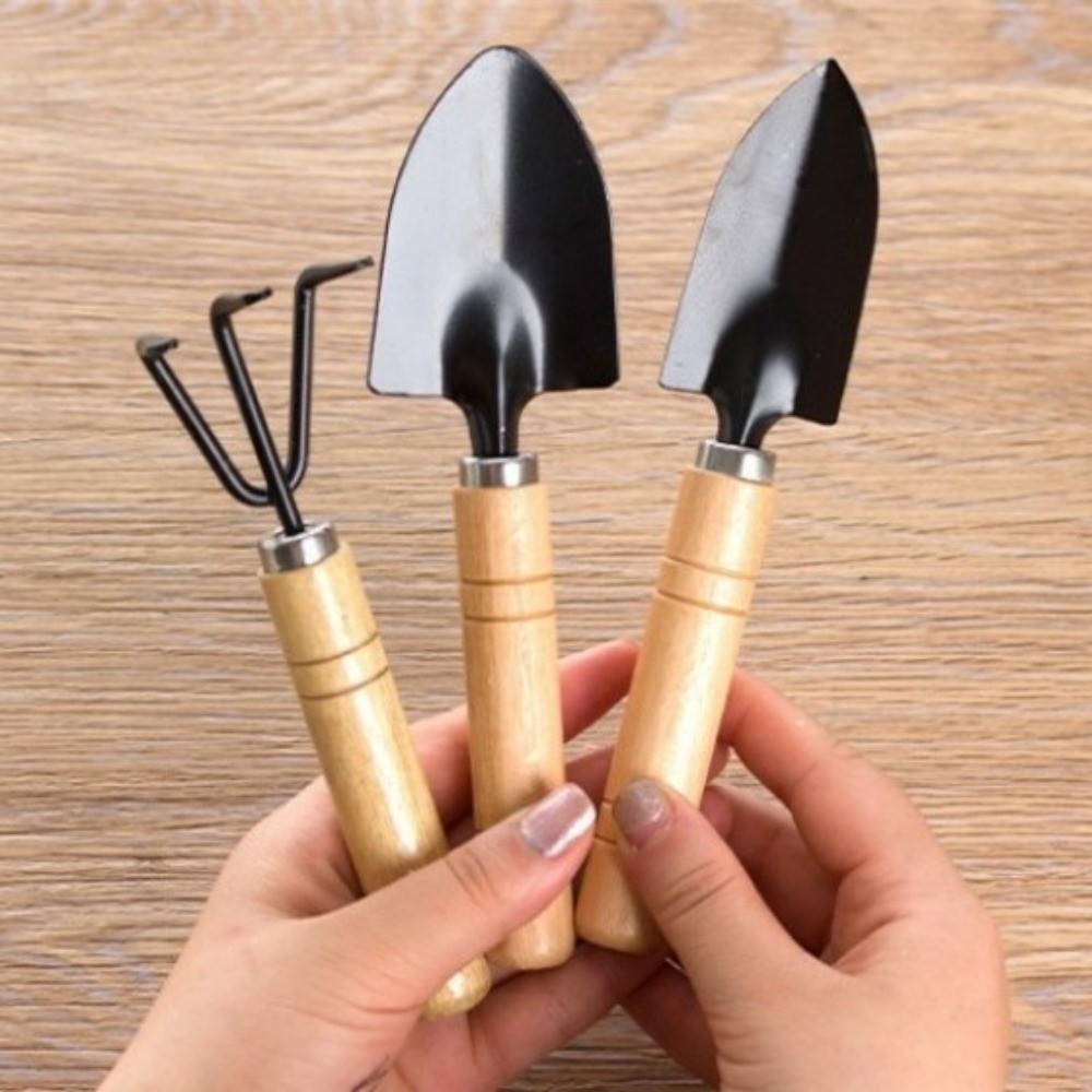다기능 미니 정원 심기 도구 세트 나무 손잡이 흙 파기 - Spade Digging Fork 리뷰 및 가격