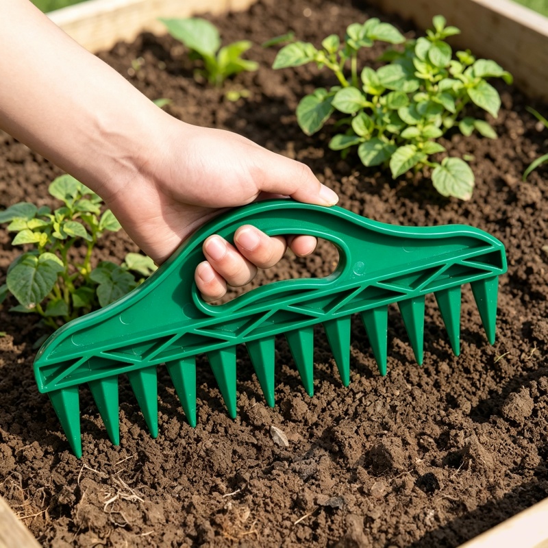 플라스틱 수동 디블러 정원 파종기 도구, 씨앗 파종용  - Gardening Tools Vegetables 리뷰 및 가격