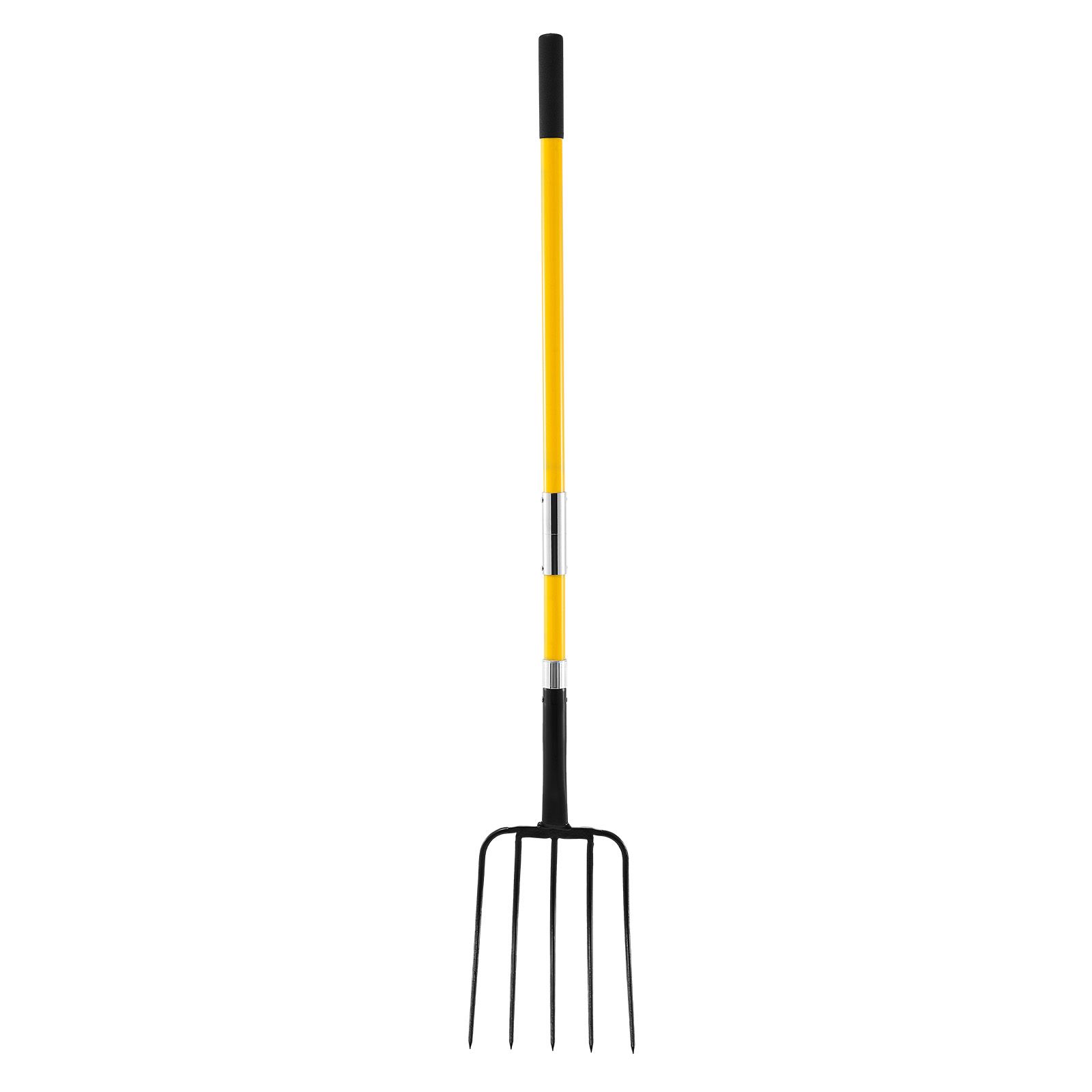 정원용 포크, 5날짜 농업용 포크(유리섬유 손잡이 포함 - Spade Digging Fork 리뷰 및 가격