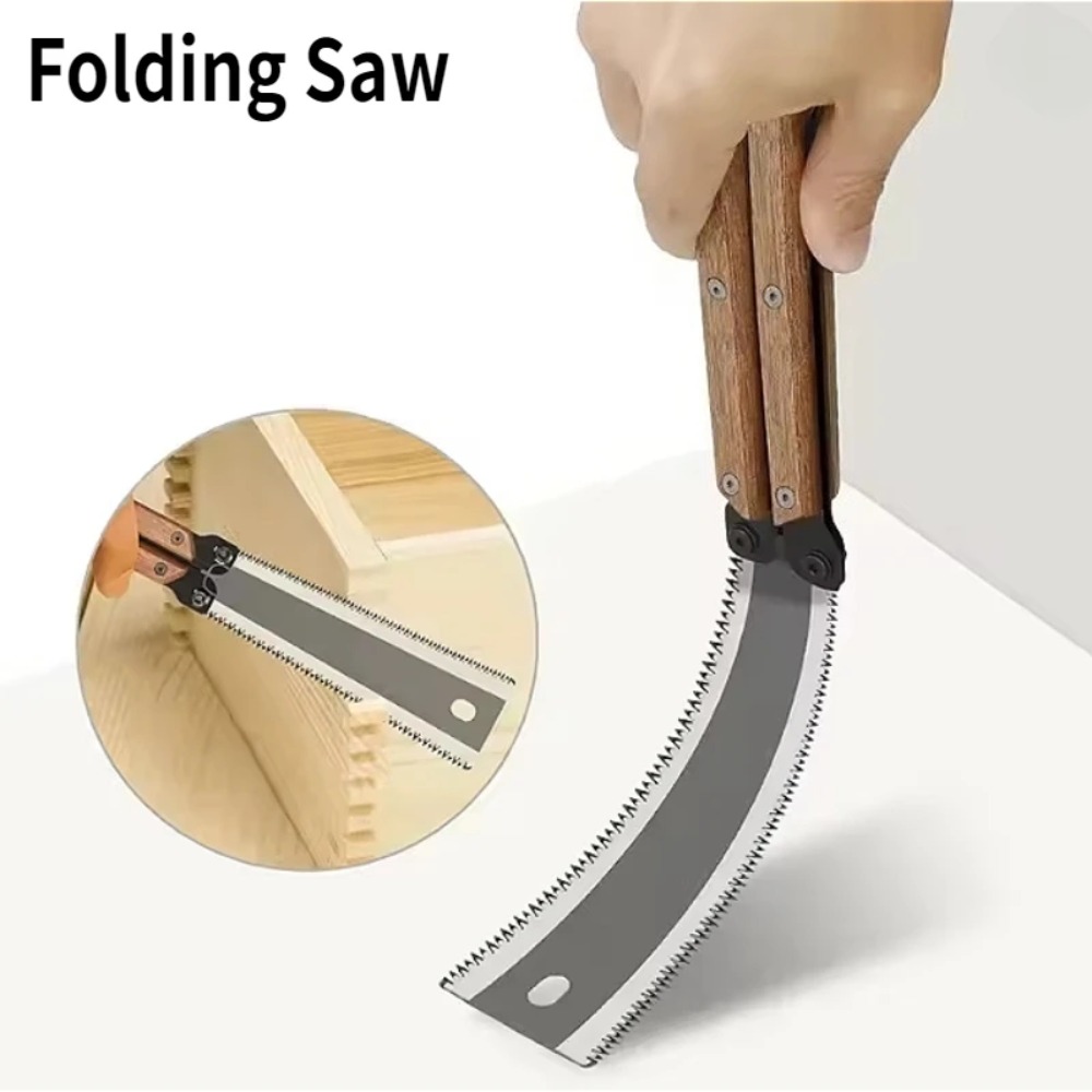 일본식 양날 접이식 톱, 나무 손잡이 포함, 목공 DI - Gardening Hand Tools Japanese 리뷰 및 가격