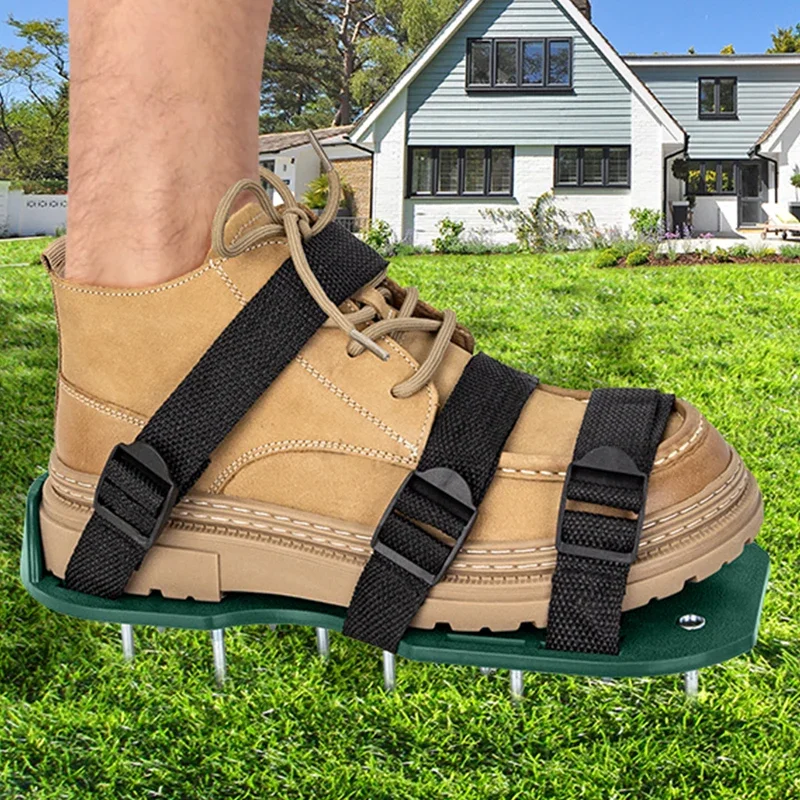 잔디 에어레이터 샌들 1쌍, 잔디 스파이크 정원용 신발 - Gardening Tools Revit 리뷰 및 가격