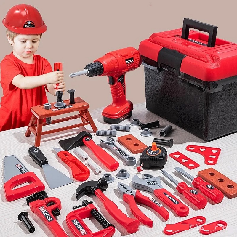 어린이용 공학 도구 세트, 전동 드릴, 수리 도구, 장 - Gardening Tools Girls 리뷰 및 가격