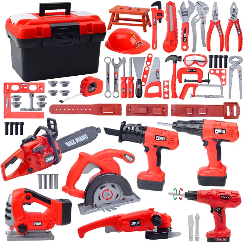어린이용 공학 도구 세트, 전동 드릴, 수리 도구, 장 - Gardening Tools Girls 리뷰 및 가격