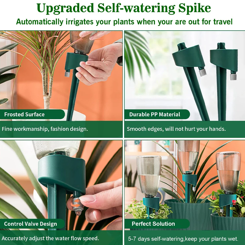 1개입 자동 급수 스파이크, 가정용 점적 관수 시스템, - Automatic Plant Waterer 리뷰 및 가격