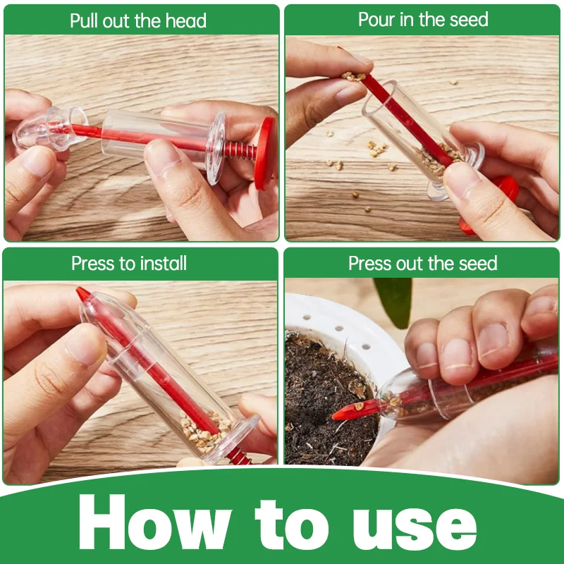 2-in-1 미니 수동 정밀 파종 도구, 정원 심기,  - Gardening Tools Essential 리뷰 및 가격