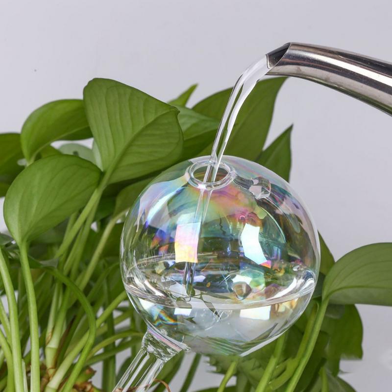 자동 식물 급수 전구 무지개 그라디언트 색상 유리 급수 - Automatic Plant Waterer 리뷰 및 가격