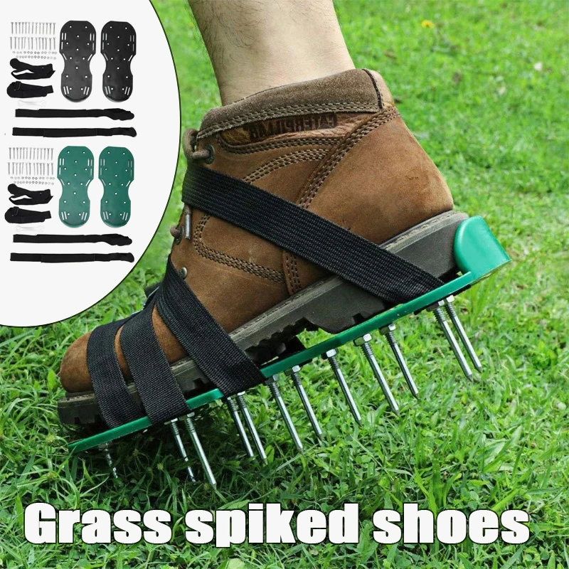 잔디 에어레이터 샌들 1쌍, 잔디 스파이크형 정원용 워 - Gardening Tools Revit 리뷰 및 가격
