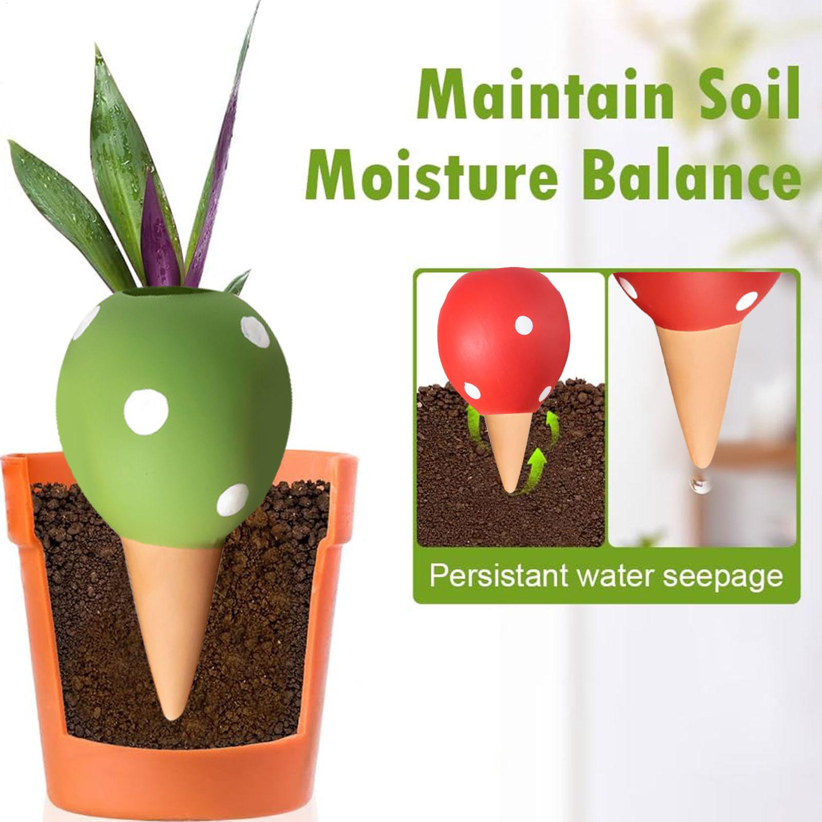 테라코타 자동 급수 스파이크, 화분용 자동 물방울 관개 - Automatic Plant Waterer 리뷰 및 가격